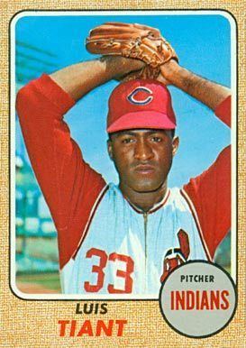 Luis Tiant 1968 Topps Luis Tiant 532 Baseball Card Value Price Guide