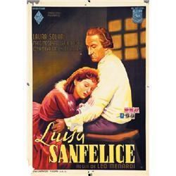 Luisa Sanfelice (1942 film) LOT OF 2 POSTERS FOR THE FILM LUISA SANFELICE
