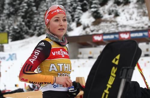 Luise Kummer Jenenserin Luise Kummer nimmt am BiathlonWeltcup teil OTZ