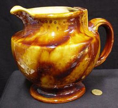 Luke Adams (potter) Luke Adams Pottery NZ Ceramic Electric Jug 1920s Vintage pottery