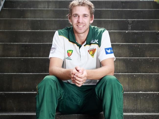 Luke Butterworth Tasmania Tigers cricket champ Luke Butterworth bows out with