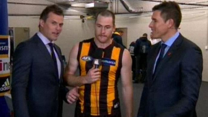 Luke Darcy AFL media watch Luke Darcys melanoma gag falls flat Bill