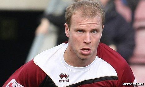 Luke Guttridge BBC Sport Luke Guttridge makes Northampton Town return