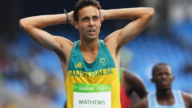 Luke Mathews Australian 800m runners Luke Mathews and Jeff Riseley flop at Rio