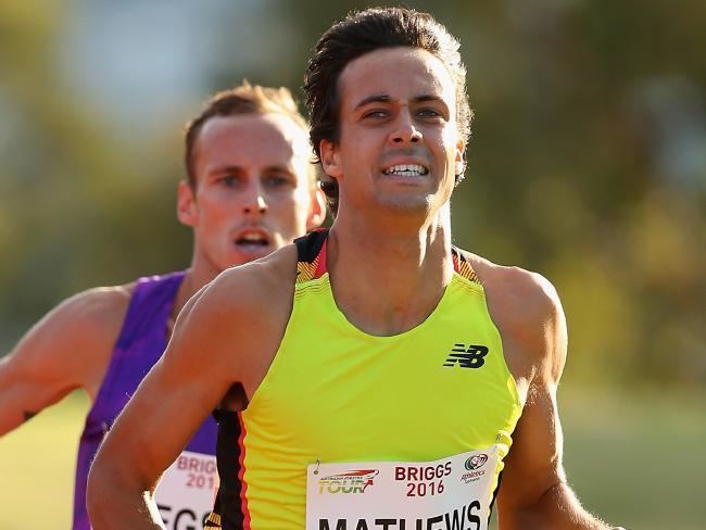 Luke Mathews Rio Olympics 2016 Luke Mathews planning to shock world 800m