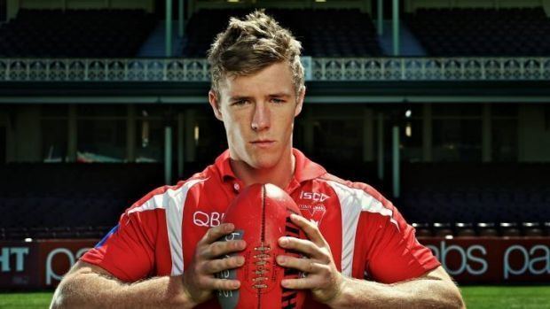 Luke Parker (Australian footballer) Young gun Luke Parker firing for Sydney Swans in AFL