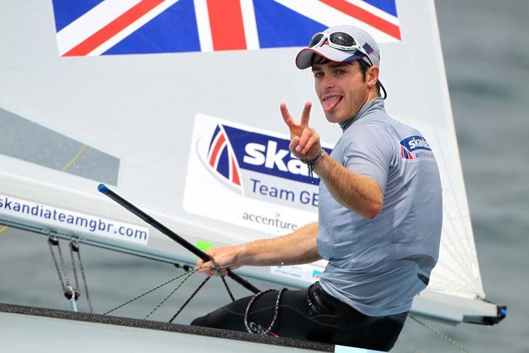 Luke Patience Perth 2011 Sailing World Championships Silver for Luke