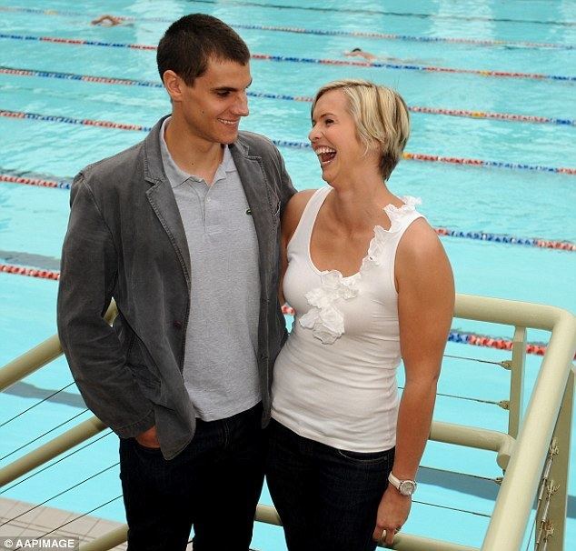 Luke Trickett Libby and Luke Trickett announce pregnancy just months after swim
