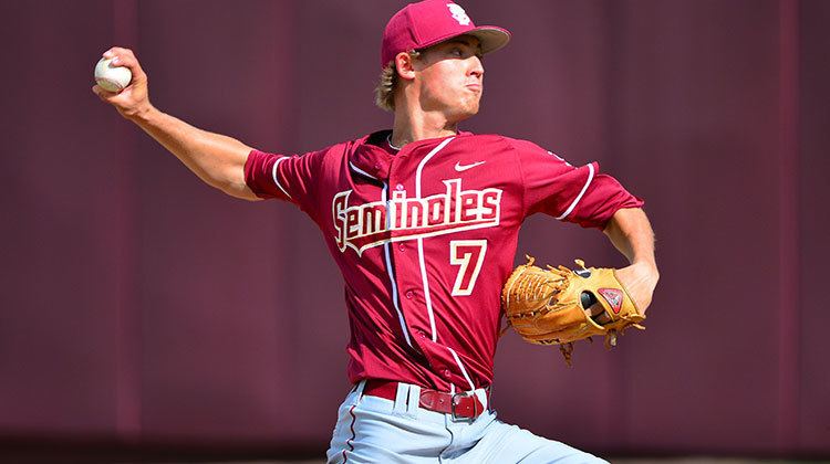 Luke Weaver ACC Baseball FSU39s Luke Weaver Outduels Carlos Rodon