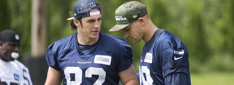 Luke Willson Seahawks Tight Ends Jimmy Graham And Luke Willson Are The Bash