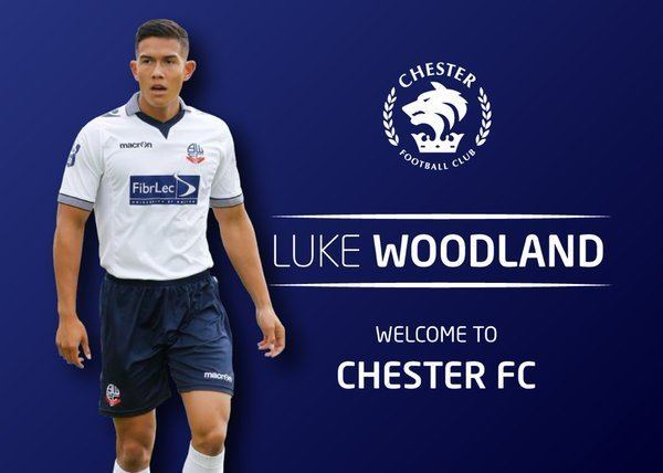 Luke Woodland Filipino Football Azkal Luke Woodland has signed for Chester Fc