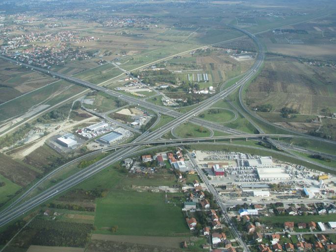 Lučko interchange