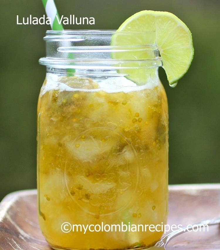 Lulada Lulada Colombian Lulo Drink My Colombian Recipes
