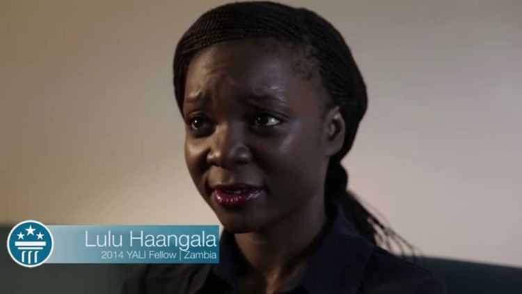 Lulu Haangala Lulu Haangala Presidential Precinct YALI Video Blog YouTube