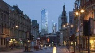Lumiere (skyscraper) Leeds Lumiere skyscraper firm seeks liquidation BBC News