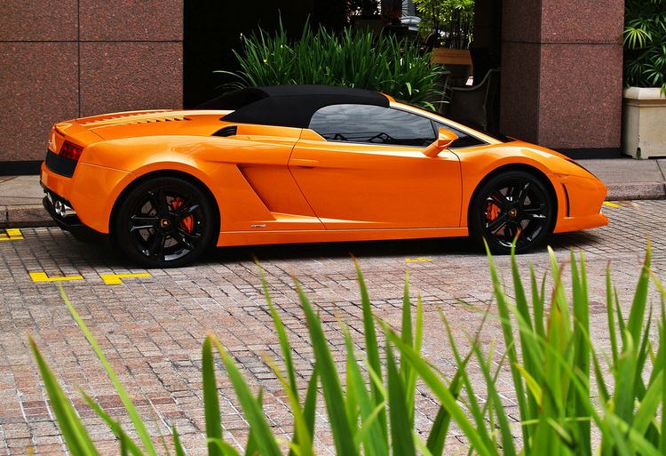 Luminous Orange luminous orange Lamborghini Gallardo LP5604 Spyder Summe