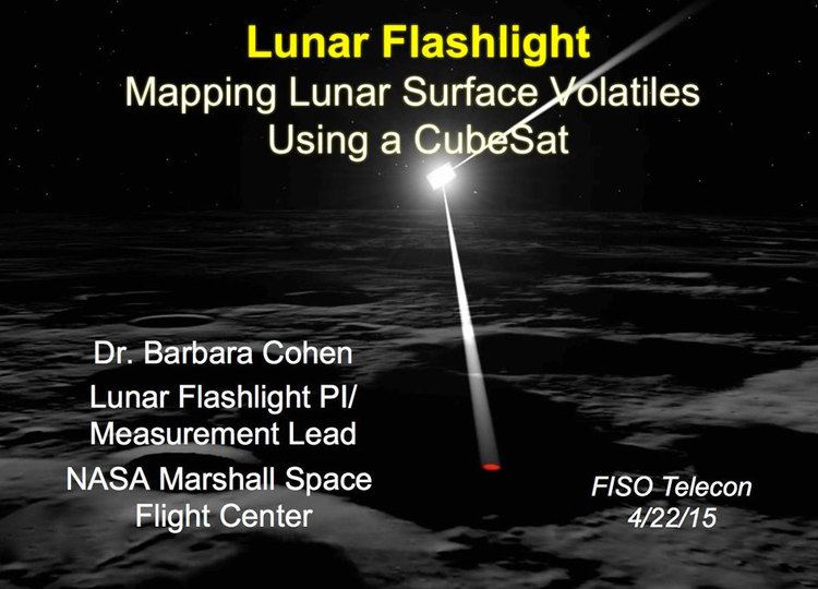 Lunar Flashlight NASA FISO Presentation Lunar Flashlight Mapping Lunar Polar