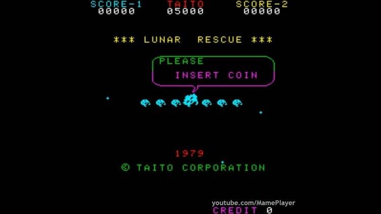 Lunar Rescue Lunar Rescue 1979 Taito Mame Retro Arcade Games YouTube