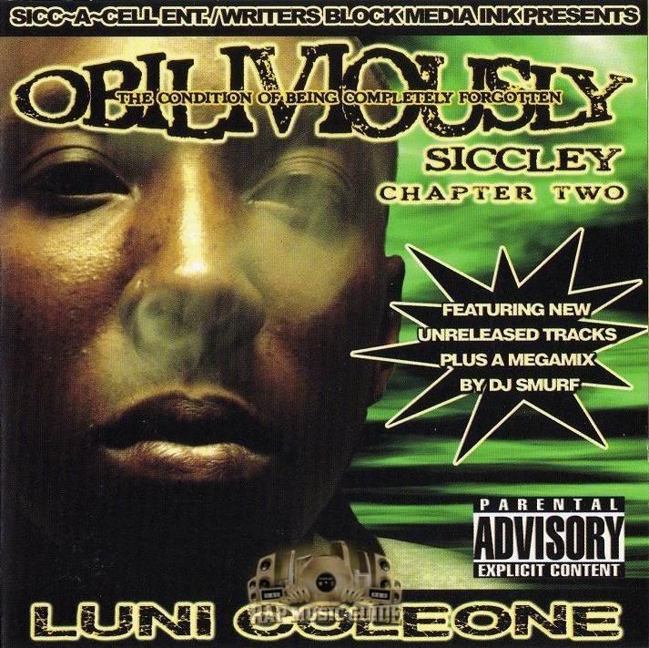 Luni Coleone Luni Coleone Obliviously Siccley Chapter Two CDs Rap