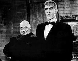 Lurch and Uncle Fester in The Addams Family film series