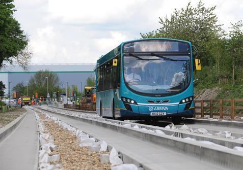 Luton to Dunstable Busway Transport News Publications gt Local Transport Today gt News gt