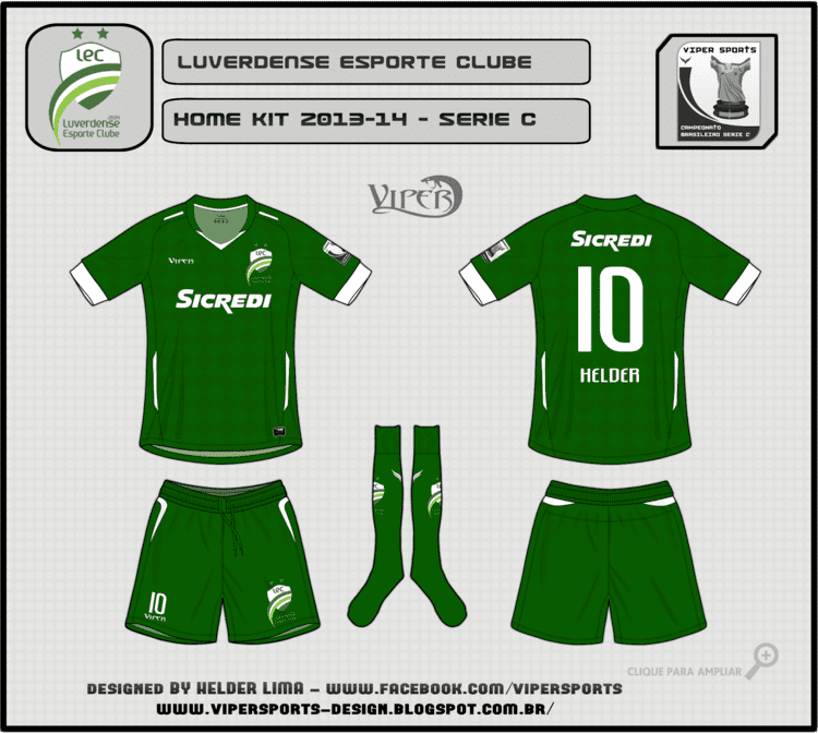 Luverdense Esporte Clube Viper Sports Design kits Srie C Luverdense Esporte Clube