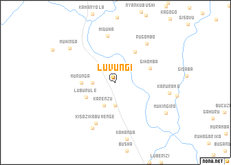 Luvungi Luvungi Congo Democratic Republic of the map nonanet