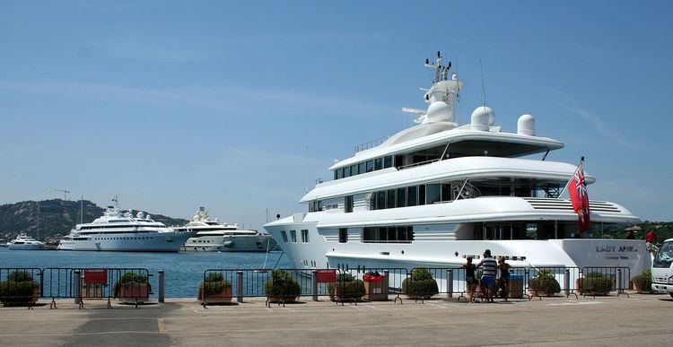 Luxury yacht