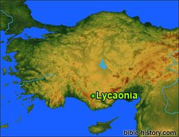 Lycaonia wwwbiblehistorycomgeographybibleplacesLycaon