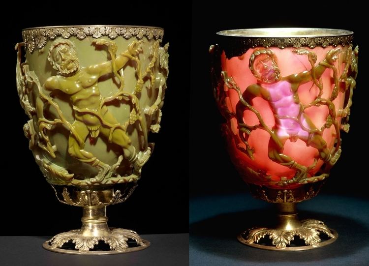 Lycurgus Cup Romans Used Nanotechnology to Turn Lycurgus Cup From Green to Red