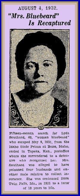 Lyda Southard The Unknown History of MISANDRY Serial Marrier Serial Killer