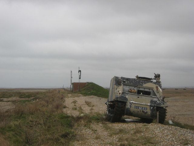 Lydd Ranges Target Tank in Lydd Ranges David Anstiss Geograph Britain and