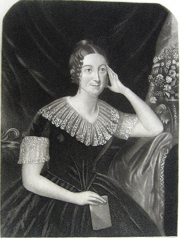 Lydia Sigourney Sweet Singer of Hartford LYDIA SIGOURNEY 1855 Print