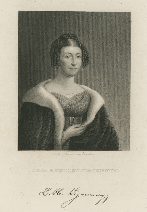 Lydia Sigourney LYDIA H SIGOURNEY 1791 1865
