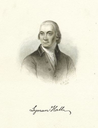 Lyman Hall Wallingford Native Son Signed the Declaration of
