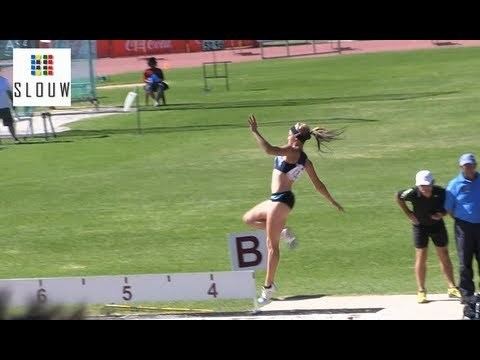 Lynique Prinsloo Lynique Prinsloo Gold Medal Long Jump 681m YouTube