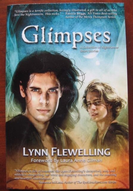 Lynn Flewelling OFFERED Signed personalized copy of GLIMPSESNightrunner