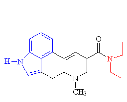 Lysergic acid diethylamide LSD