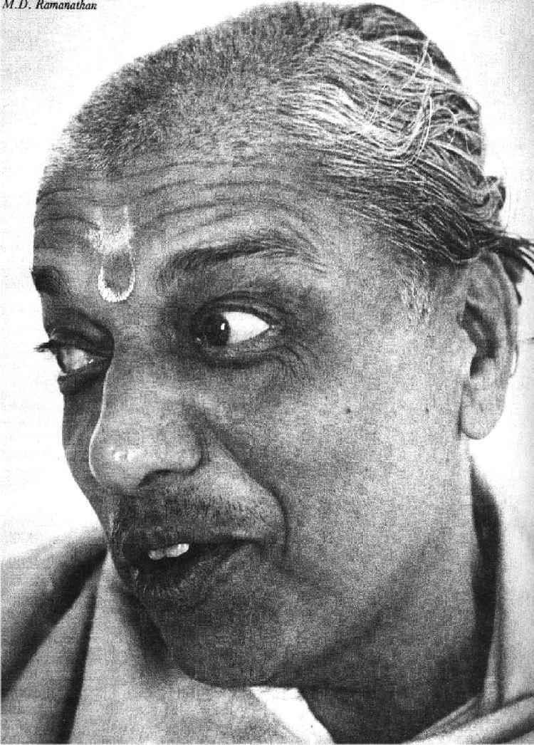 M. D. Ramanathan M D Ramanathan a brief biography