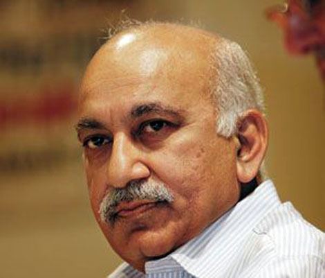 M. J. Akbar BJP nets MJ Akbar to end 39politics of fear39 Free Press