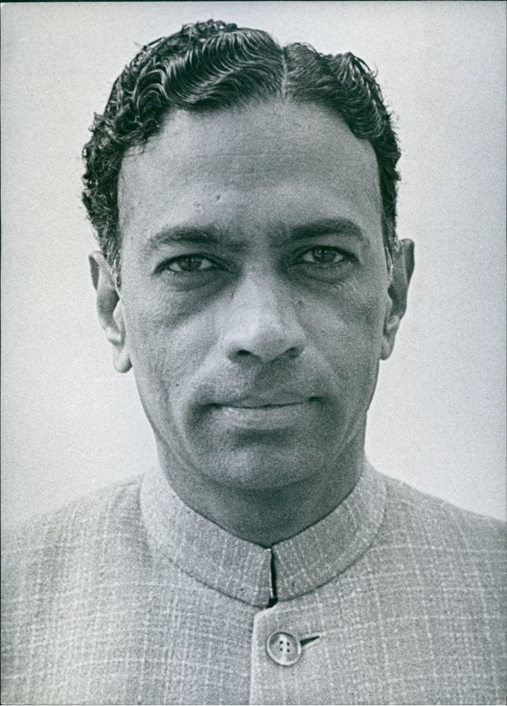 M. S. Gurupadaswamy A portrait of M S Gurupadaswamy an Indian politician 1972 IMS