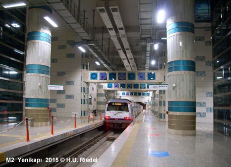 M2 (Istanbul Metro) UrbanRailNet gt Europe gt Turkey gt ISTANBUL Metro