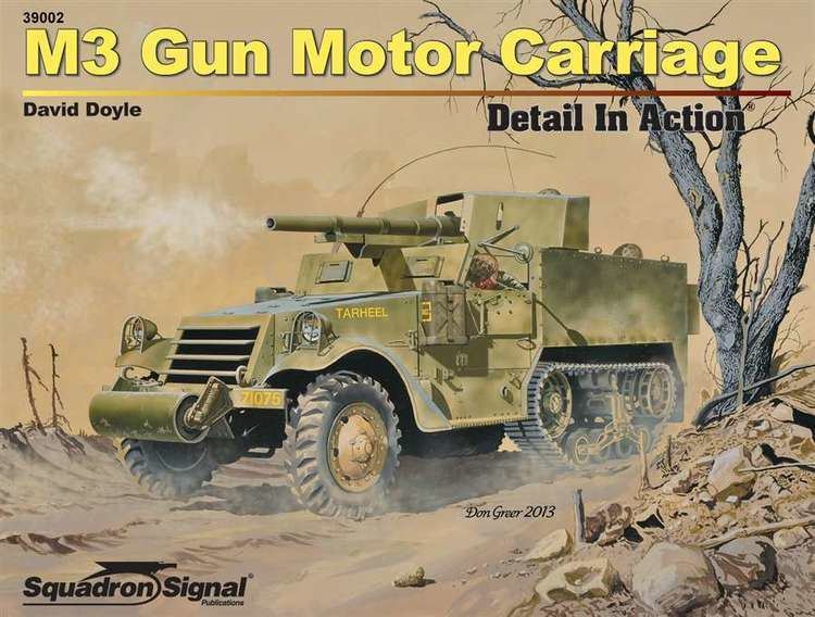 M3 Gun Motor Carriage Gun Motor Carriage Detail in Action SC Squadron Signal SS39002