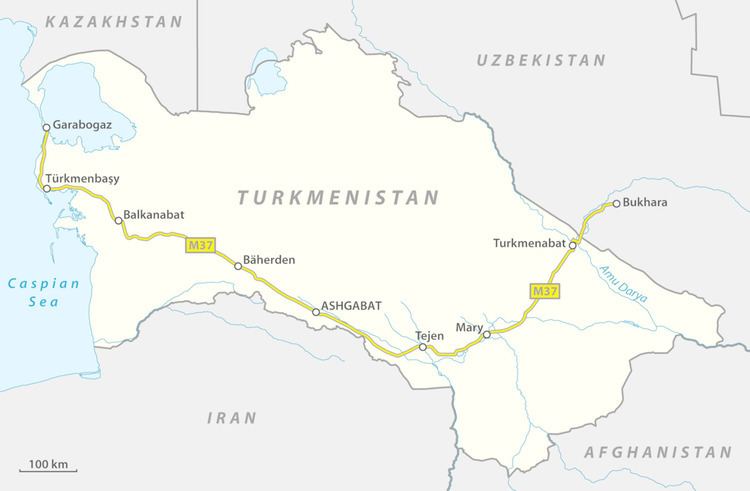 M37 highway (Turkmenistan)