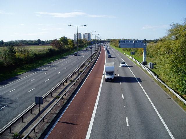 M4 bus lane