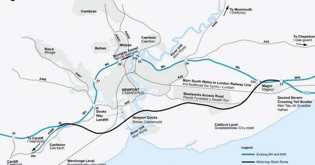 M4 relief road Welsh Government presses on with M4 relief road as it outlines road