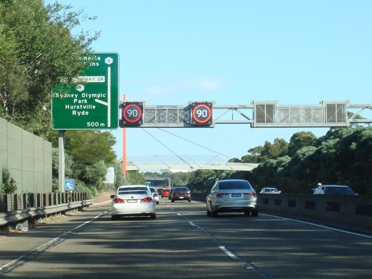 M4 Western Motorway Road Photos amp Information New South Wales Western Distributor The