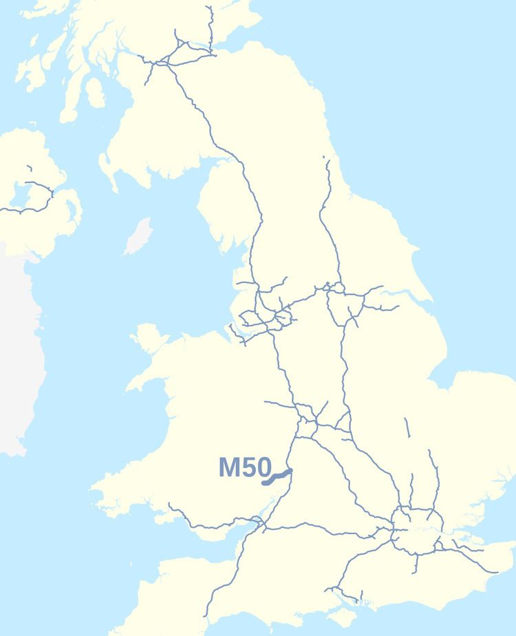 M50 motorway (Great Britain)