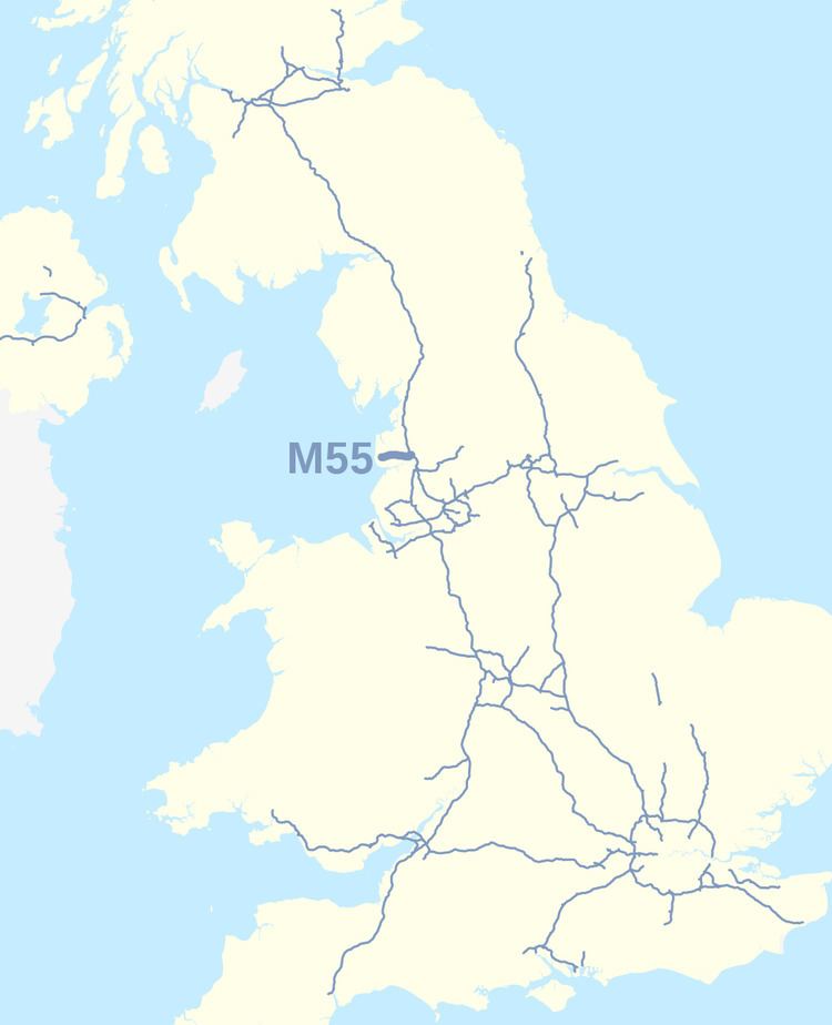 M55 motorway