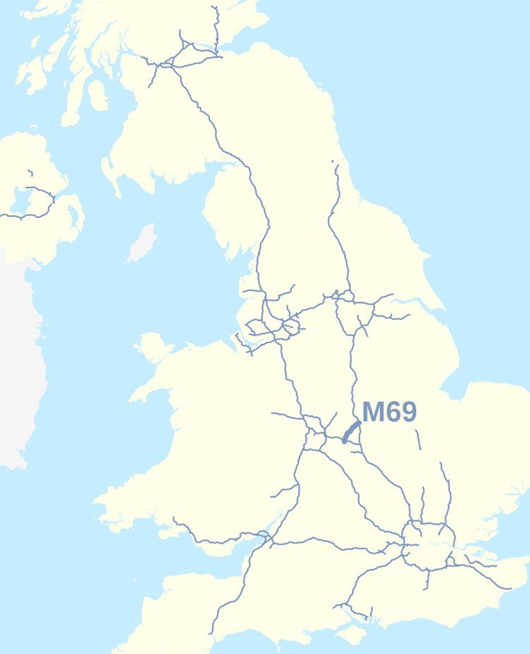 M69 motorway